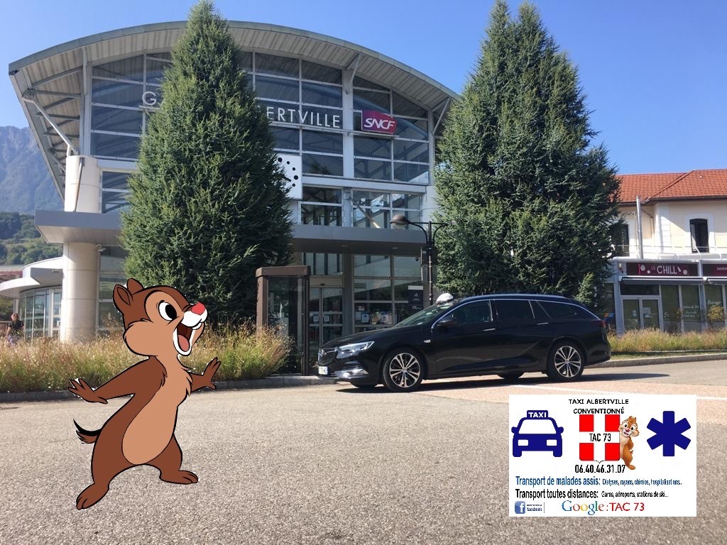 Taxi gare Albertville.